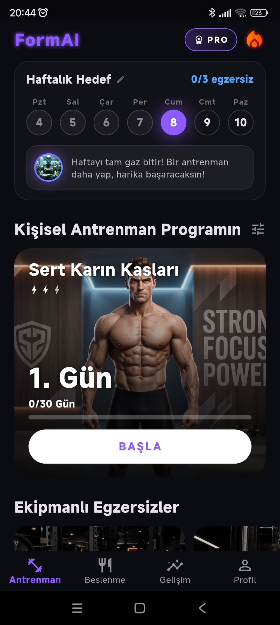 FormAI - Fitness Koçu screenshot 3